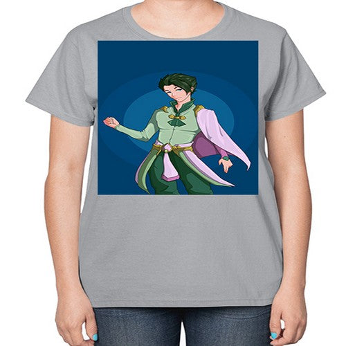 wearing royal dress98# - anime-  Ladies T-Shirt