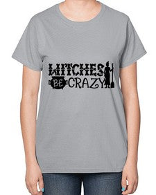 witches be crazy 11# - witch-  Ladies T-Shirt