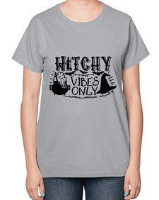 witchy vibes only 3# - witch-  Ladies T-Shirt