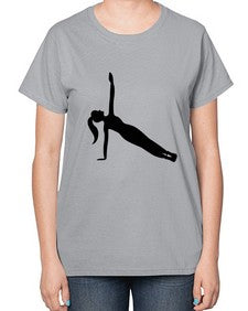 yoga pose  637# - yoga-  Ladies T-Shirt