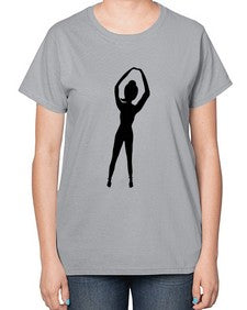 yoga pose  639# - yoga-  Ladies T-Shirt