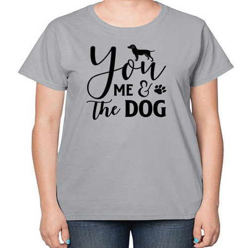 you me the dog 252# - dogs-  Ladies T-Shirt