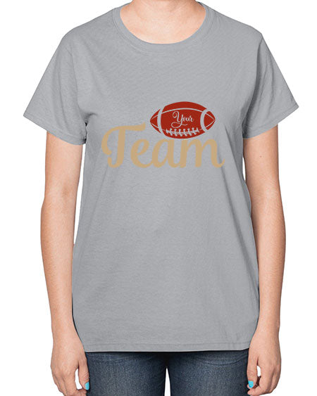 your team 2271# - softball-  Ladies T-Shirt