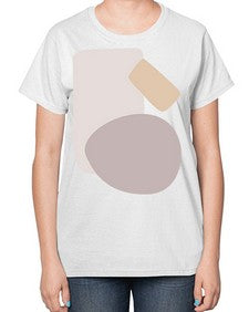 Abstract Shape 197# - art pop art-  Ladies T-Shirt
