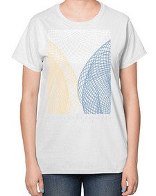 Abstract Shape 204# - art pop art-  Ladies T-Shirt