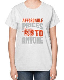 Affordable prices to anyone Style 28# - cleaner-  Ladies T-Shirt