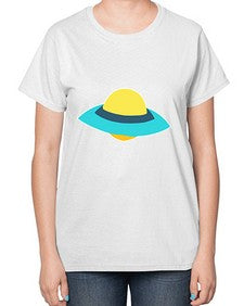 Alien 60# - ufo-  Ladies T-Shirt