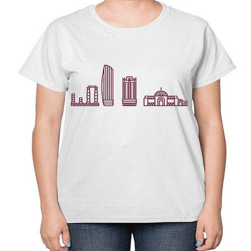 Amman 315# - cities-  Ladies T-Shirt