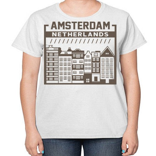 Amsterdam 320# - cities-  Ladies T-Shirt