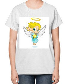 Angel 7# - cartoon general-  Ladies T-Shirt