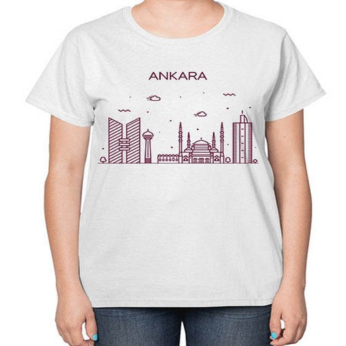 Ankara 330# - cities-  Ladies T-Shirt