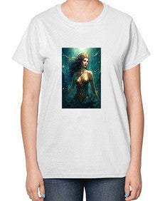 Aquarius 52# - aquarius-  Ladies T-Shirt