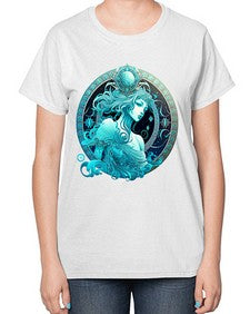 Aquarius 63# - aquarius-  Ladies T-Shirt