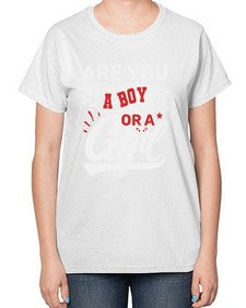 Are you a boy or a girl 2# - video games-  Ladies T-Shirt