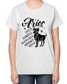 Aries 100# - aries-  Ladies T-Shirt