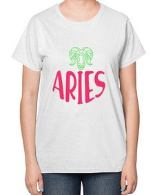 Aries 101# - aries-  Ladies T-Shirt