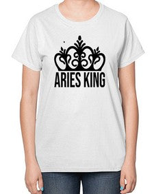 Aries king 107# - aries-  Ladies T-Shirt