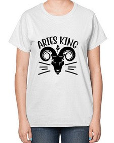 Aries king 109# - aries-  Ladies T-Shirt