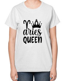 Aries queen 118# - aries-  Ladies T-Shirt