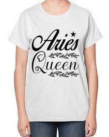 Aries queen 119# - aries-  Ladies T-Shirt