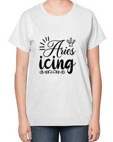Ariesicing 105# - aries-  Ladies T-Shirt