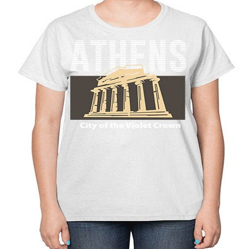 Athens 368# - cities-  Ladies T-Shirt