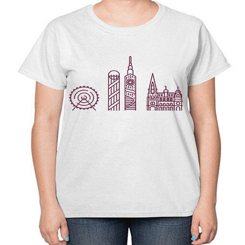 Batumi 421# - cities-  Ladies T-Shirt