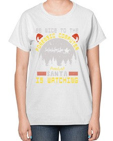 Be nice to the forensic computer analyst 32# - computer-  Ladies T-Shirt