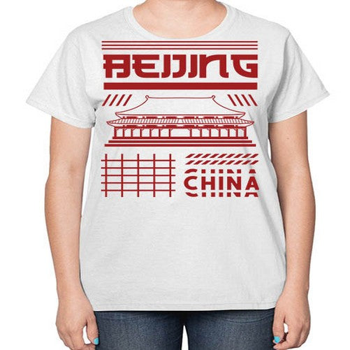 Beijing 427# - cities-  Ladies T-Shirt