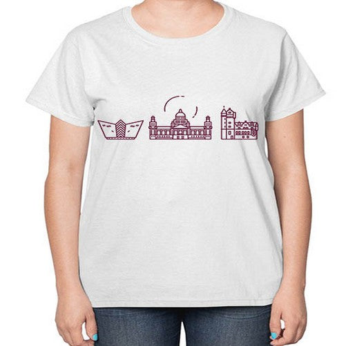 Belfast 435# - cities-  Ladies T-Shirt
