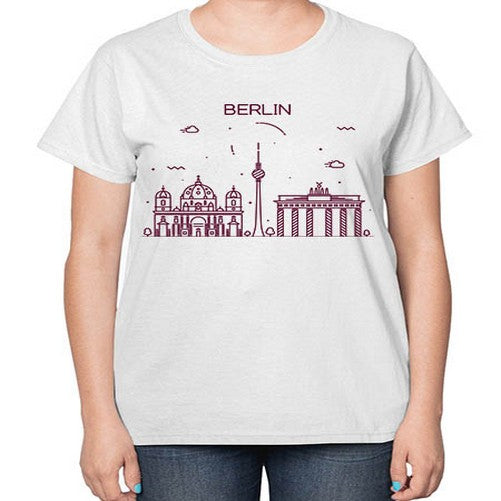Berlin 444# - cities-  Ladies T-Shirt
