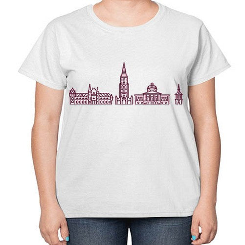 Bern 451# - cities-  Ladies T-Shirt