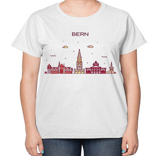 Bern 452# - cities-  Ladies T-Shirt