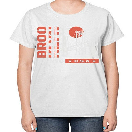 Brooklyn 499# - cities-  Ladies T-Shirt