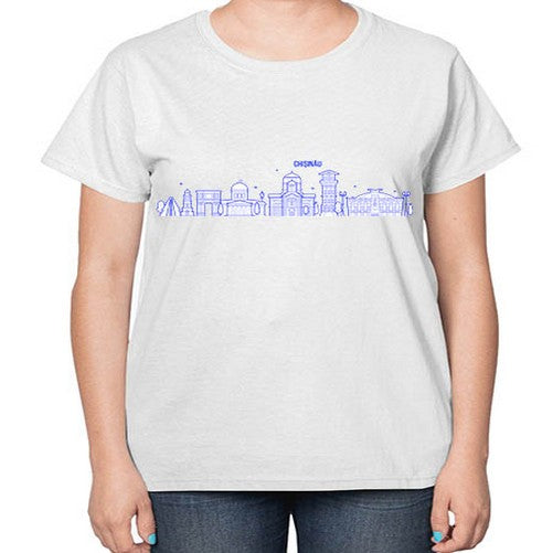 Chisinau 580# - cities-  Ladies T-Shirt