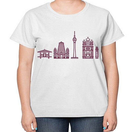 Colombo 598# - cities-  Ladies T-Shirt