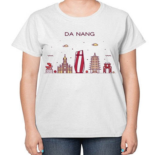 DaNang 640# - cities-  Ladies T-Shirt