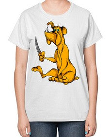 dog 107# - dogs-  Ladies T-Shirt