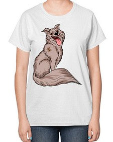 dog 98# - dogs-  Ladies T-Shirt