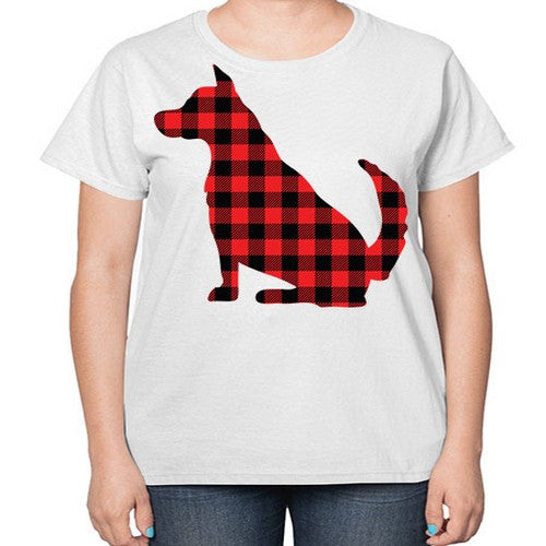 Dog Style 105# - dogs-  Ladies T-Shirt