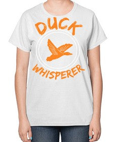 Duck Whisperer Style 2# - ducks-  Ladies T-Shirt