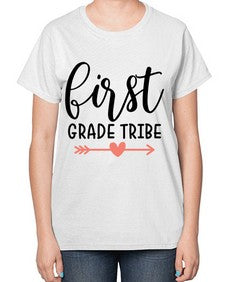 First Grade Tribe 161# - first grade-  Ladies T-Shirt