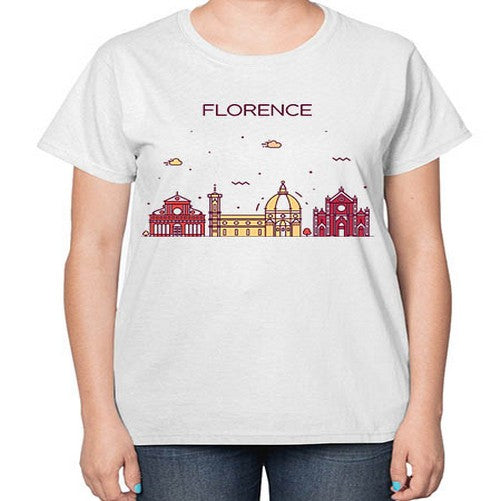 Florence 726# - cities-  Ladies T-Shirt