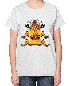 Fuck the weekend 128# - cartoon general-  Ladies T-Shirt