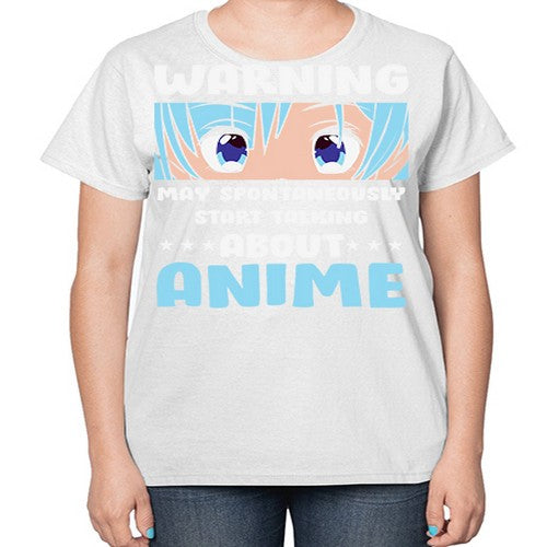 Funny Anime Talk About Anime 229# - anime-  Ladies T-Shirt