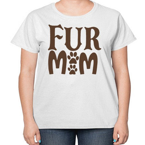 Fur Mom Style 88# - dogs-  Ladies T-Shirt