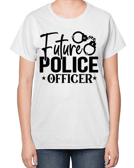 Future Police Officer 315# - kids-  Ladies T-Shirt
