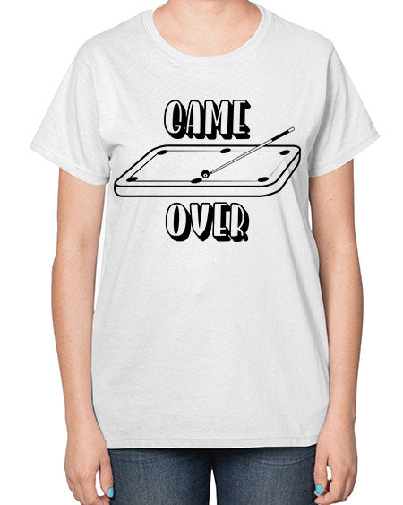 Game over 1218# - billards-  Ladies T-Shirt