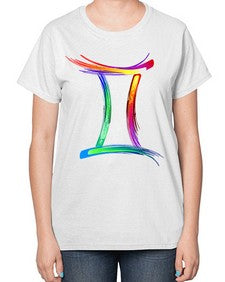 Gemini 222# - gemini-  Ladies T-Shirt