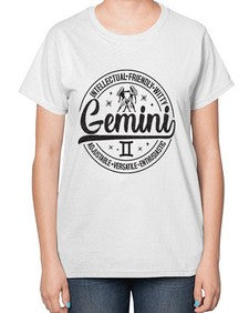 Gemini 225# - gemini-  Ladies T-Shirt